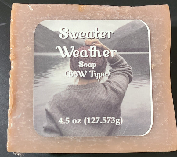 Sweater Weather Soap