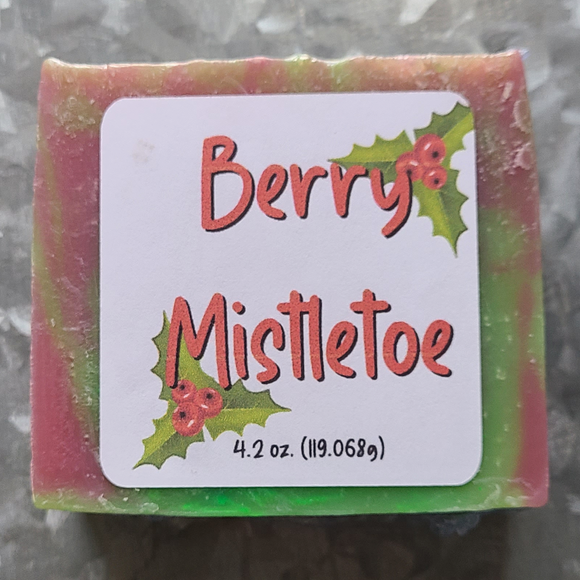 Berry Mistletoe Soap