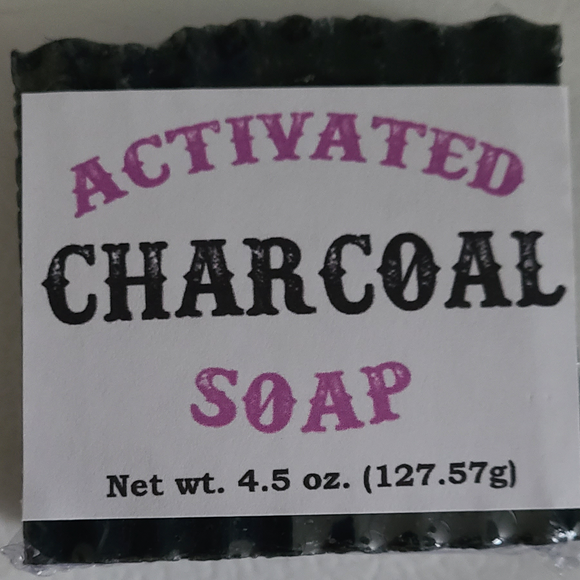 Activated Charcoal Soap (Unscented)